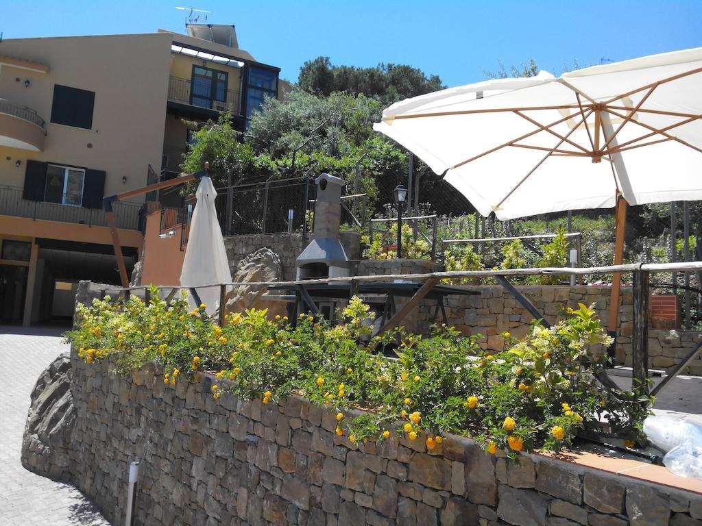Villa Santa Barbara 체팔루 레스토랑 사진